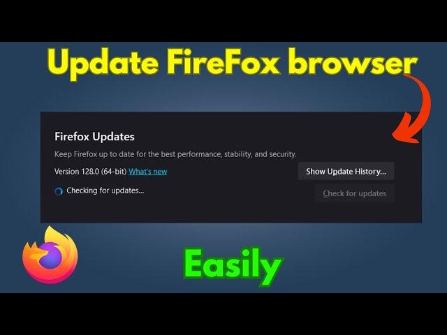 How to Update FireFox Browser | FireFox Browser