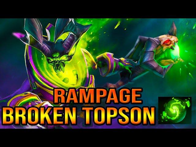 [ Pugna ] TOPSON BROKEN CORE MIDLANE - INSANE RAMPAGE - BEYOND SAVAGE - DOTA 2 GAMEPLAY