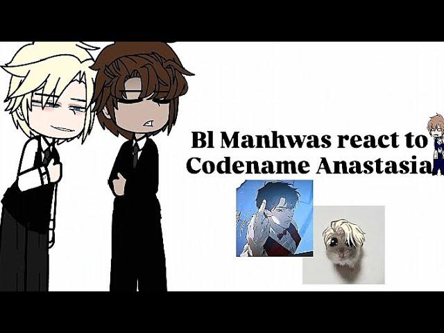 Bl Manhwas react to Codename Anastasia || ESP/ENG || #boyslove || 