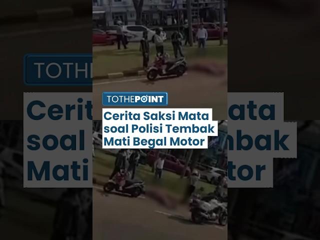 Saksi Mata Ungkap Detik-detik Polisi Tembak Mati Begal di Serpong, Pelaku Melawan saat Diperingatkan