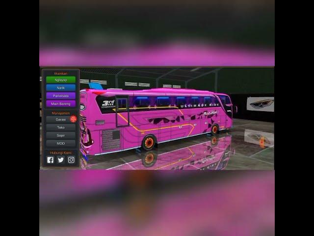 BUSS ID SIMULATOR VERSI 3.7.1 | Full Kodename Modifikasi Terbaru, UHD Graphic & Traffic Real Indo.