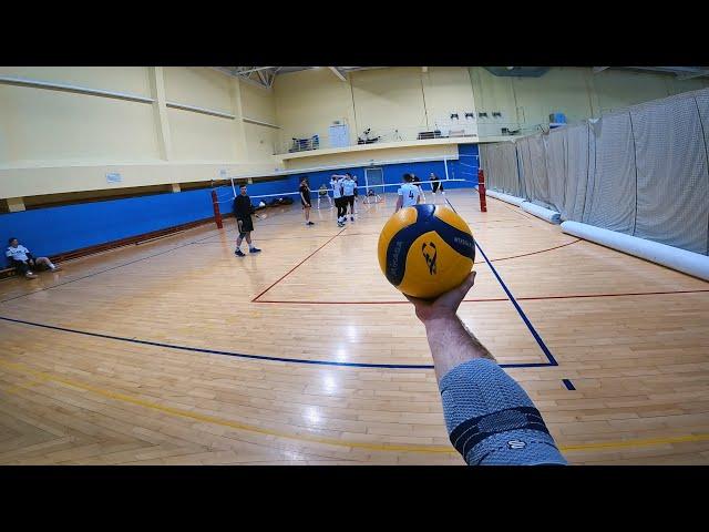 VOLLEYBALL FIRST PERSON FULL MATCH | BOYS vs GIRLS  | «Dream Team» VS GTU School of Olympic Reserve