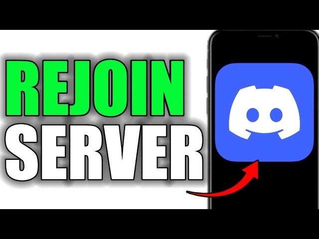 REJOIN A SERVER YOU LEFT ON DISCORD!