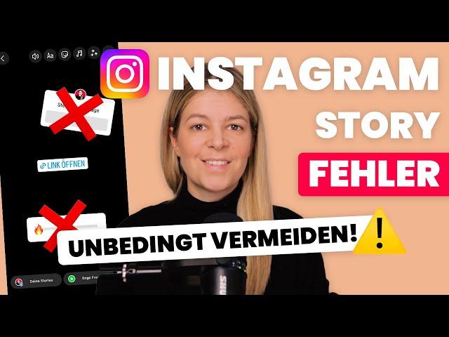 Instagram Story erstellen  vermeide UNBEDINGT diese 11 Fehler ️