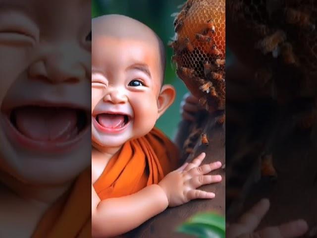 baby monk cartoon and photos #baby#monk#baby#monk#cute #baby#viral #video#10k#youtube#subscribe 