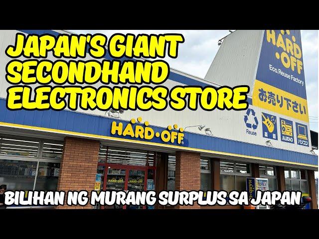 HARDOFF - Japan's Giant Secondhand Electronics Store I Japan Surplus I Thrift finds & Bargain