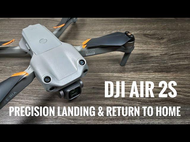 DJI Air 2S Return To Home & Precision Landing Test