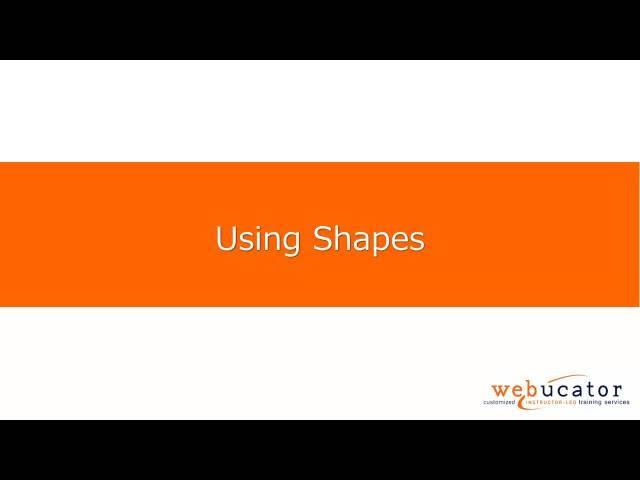 Using Shapes in Microsoft Excel