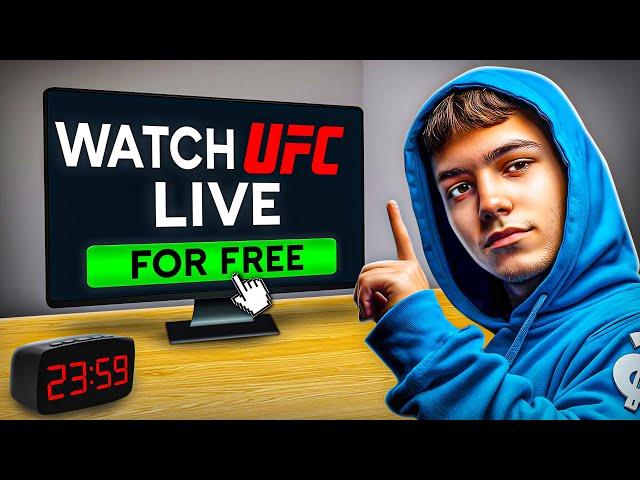 How to Watch UFC PPV Live for FREE  *EASY AND FAST*