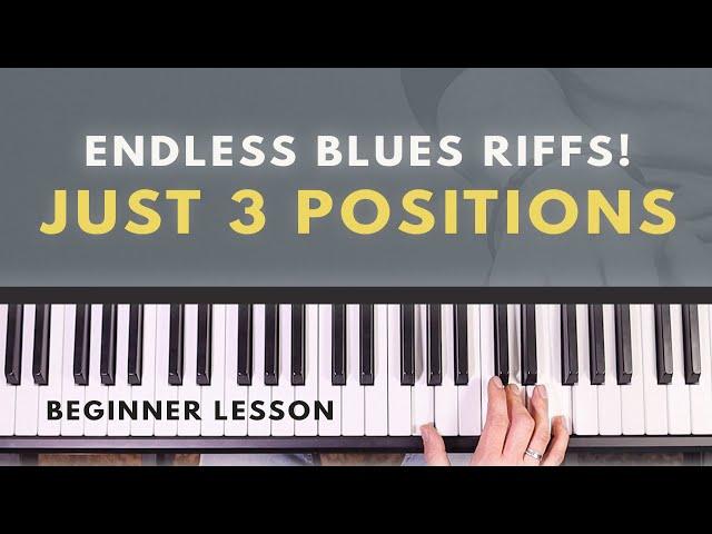 The 3 (EASY) MUST KNOW Blues Piano Chord Positions You Hear All The Time