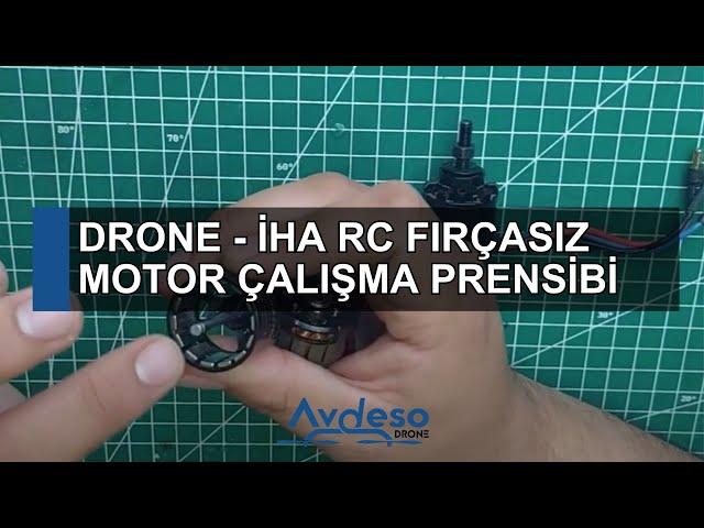 Drone - İHA RC Fırçasız Motor Çalışma Prensibi