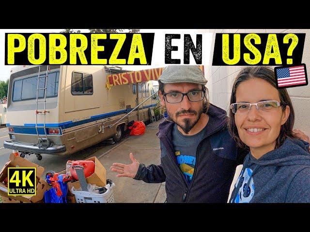 The reality of those who LIVE IN A MOTORHOME ON THE STREET IN THE UNITED STATES  Los Angeles