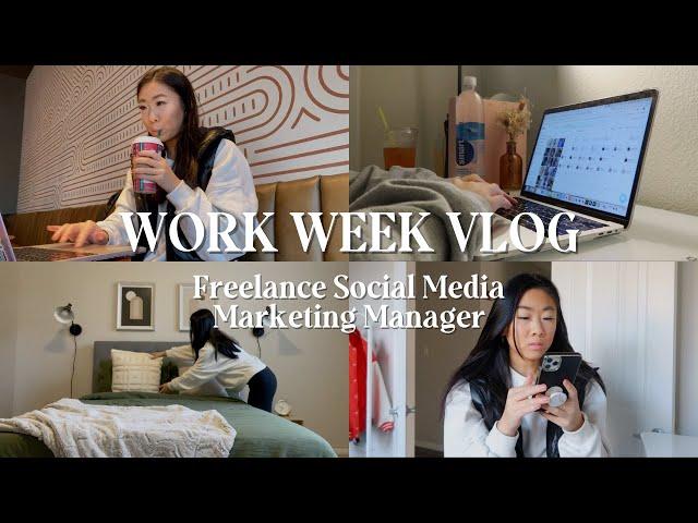 WORK VLOG: Social Media Marketing Manager | Small Business VS Agency + WFH Life