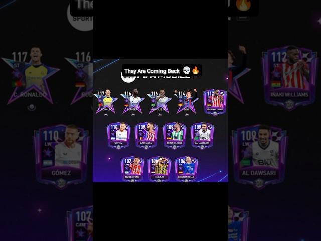 Fc mobile retro star event coming  old card coming back #fcmobile #fifamobile #fifa23 #fyp