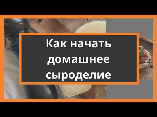 С чего начать домашнее сыроделие и делать качественные сыры