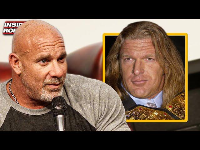 Goldberg SHOOTS On Real Heat With Triple H!