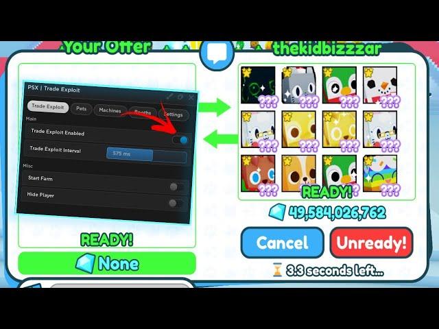 NEW FAKE TRADE SCAM SCRIPT IN PET SIMULATOR X (DOODLE WORLD UPDATE)