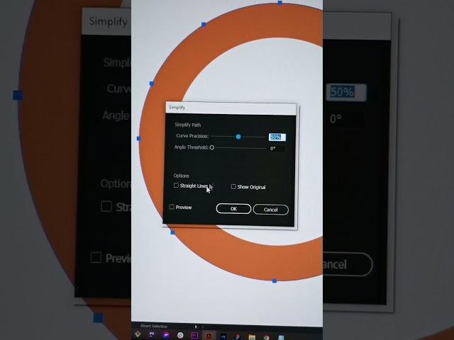 Simplify paths in Illustrator 