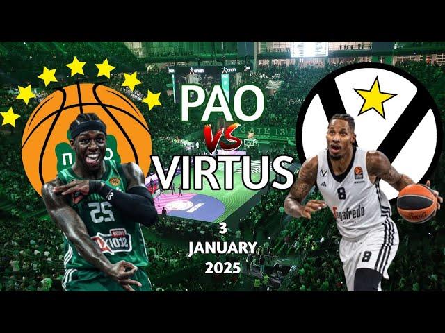 Panathinaikos - Virtus Bologna 111-90 | Euroleague Highlights Round 19 (3/1/2025)