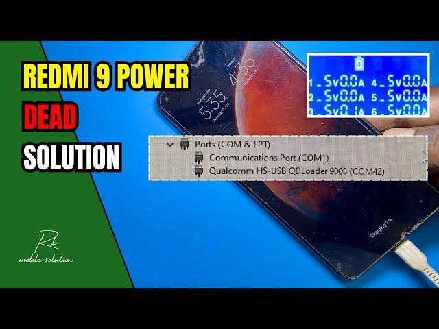 Redmi 9 Power Dead Problem Solution | Redmi 9 Power Auto Edl Port Problem 