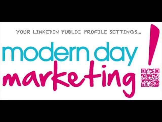 How To Manage Your LinkedIn Public Profile Settings