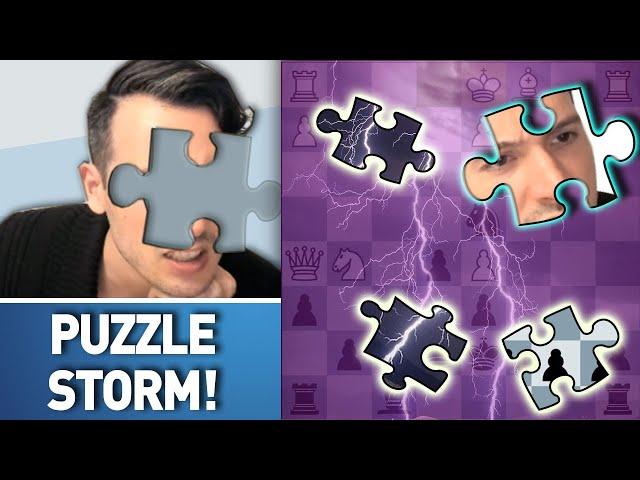 Niclas spielt das erste mal PUZZLE STORM