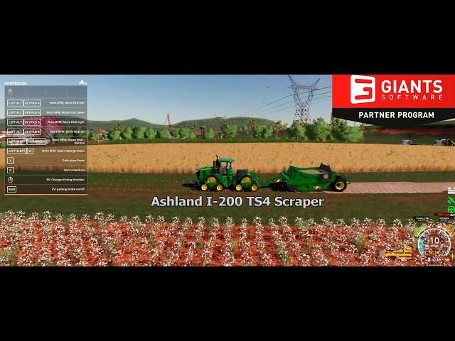 FS19 - Mining & Construction Economy - Ashland I-200 TS4 Scraper mod