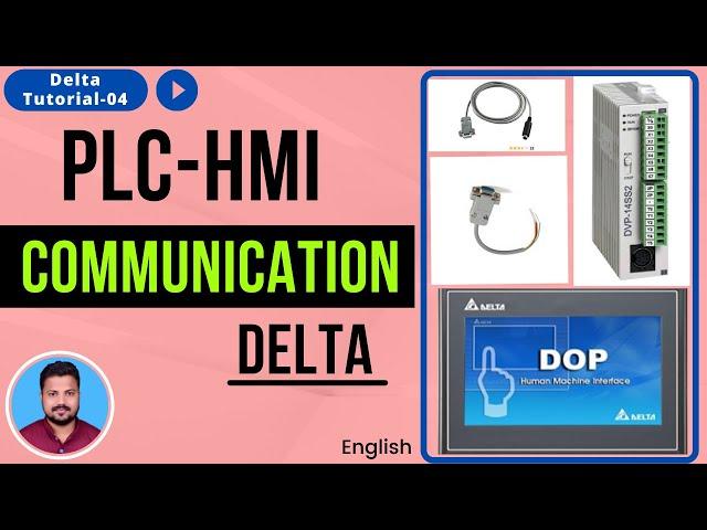 Delta PLC To HMI Communication | Delta Tutorial-04