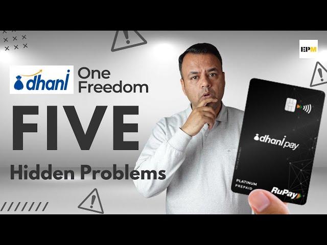 Dhani One Freedom Card kya hai || 5 Hidden Problems || Dhani Freedom Card Benefits || Honest Review