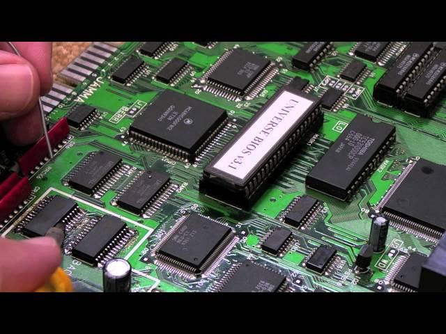 SNK Neo Geo MV-1FZ (MVS) Repair Part 1 (Backup RAM)