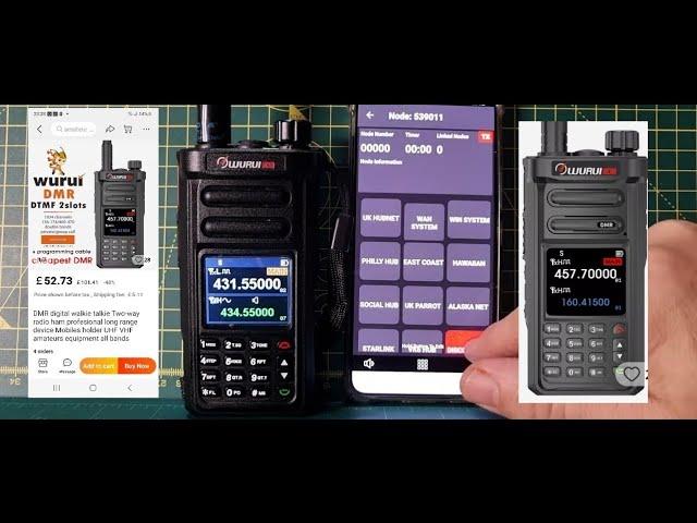 D99 DMR Analogue Ham Radio -DTMF Demonstration