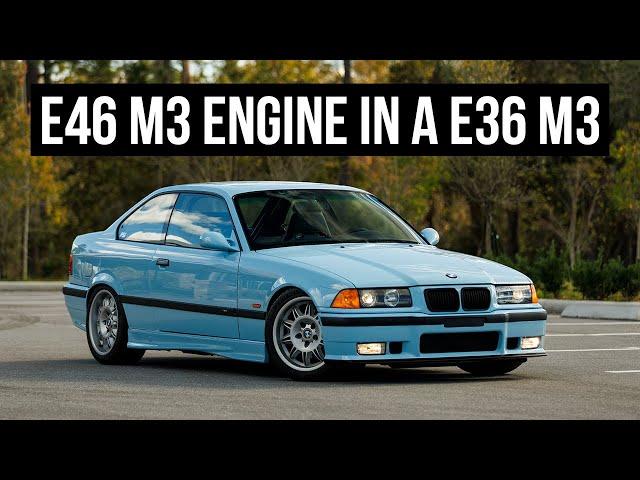 Perfect E36 M3? Painted in a Porsche color with an OEM motor swap