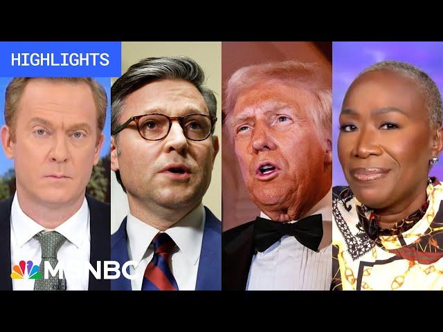 Trump Transition Coverage - Jan. 2 | MSNBC Highlights