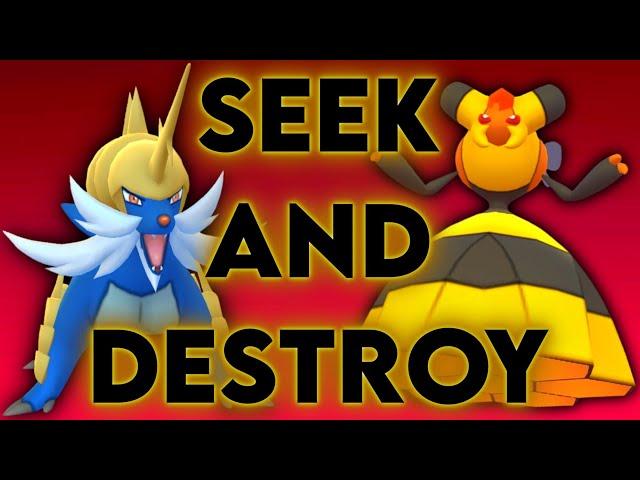 Samurott and Vespiquen *HUNT DOWN* Oranguru in the Retro Cup! | Pokémon GO Battle League