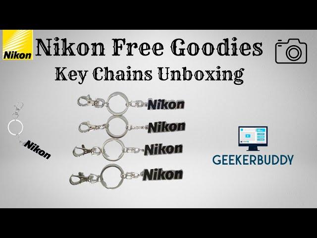 Nikon Swags Unboxing | Nikon Free Swags | Nikon School | GeekerBuddy