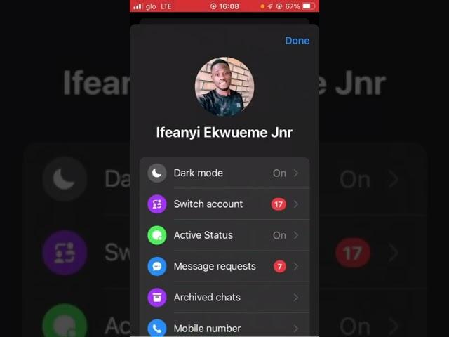 How to dark mode Facebook Messenger