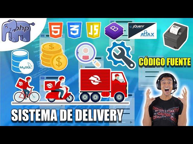  CÓDIGO FUENTE  DE SISTEMA DE DELIVERY  CON PHP, MYSQL, BOOTSTRAP, JAVASCRIPT, HTML5 Y OTROS