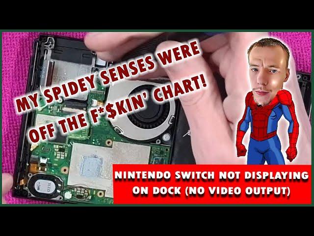 Nintendo Switch Not Displaying Video Output In Docked Mode - Sometimes We Just Have A Spidey Sense!