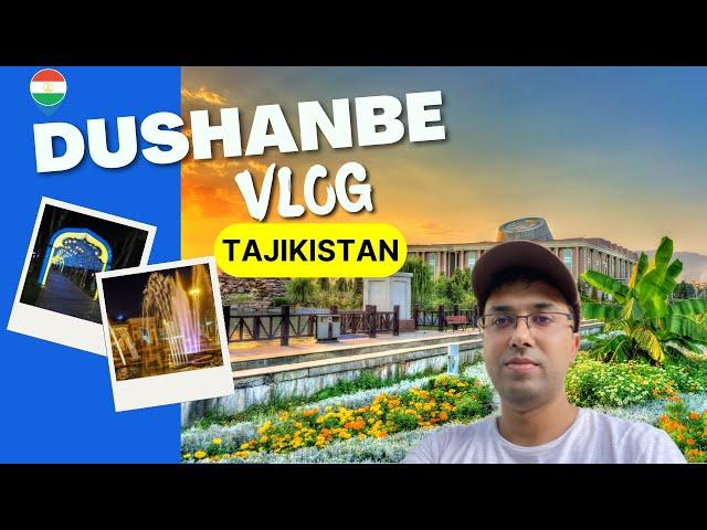 Dushanbe Tajikistan Vlog - Dushanbe City Tour  & Local Tajikistan Food