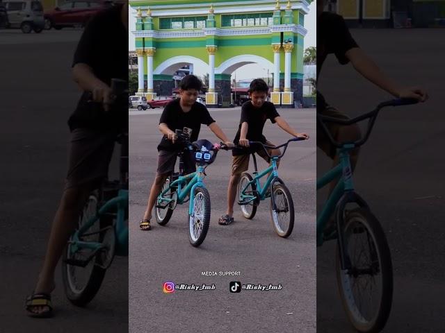 Ilmu padi abangku. #cinematik #sepeda #sepedabalap #bmx