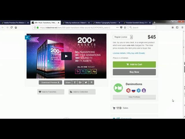 Earn Money With VideoHive | After Effects Text Animation Tutorial and VideoHive Packs! | MKC