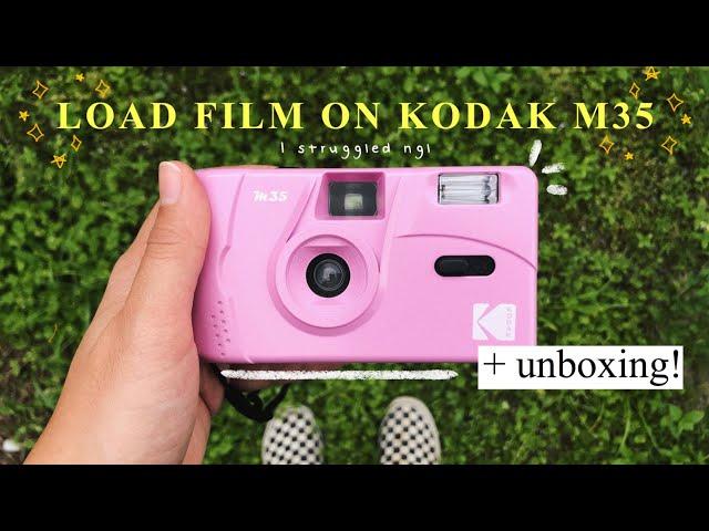 HOW TO LOAD FILM with instructions (easy!) | KODAK m35 