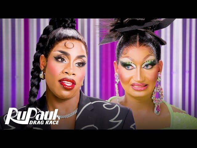 The Pit Stop S17 E11  Monét X Change & Angeria Light Up The Silver Screen! | RuPaul’s Drag Race