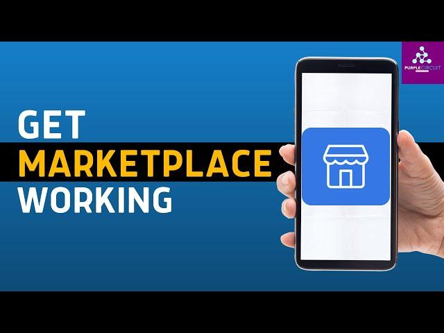 How to Get Facebook Marketplace Back on iPhone/Android WORKING!