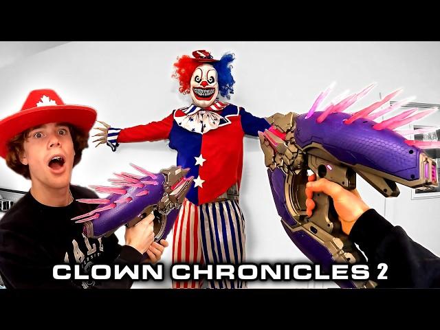 NERF WAR | THE KILLER CLOWN CHRONICLES 2 - The Movie!