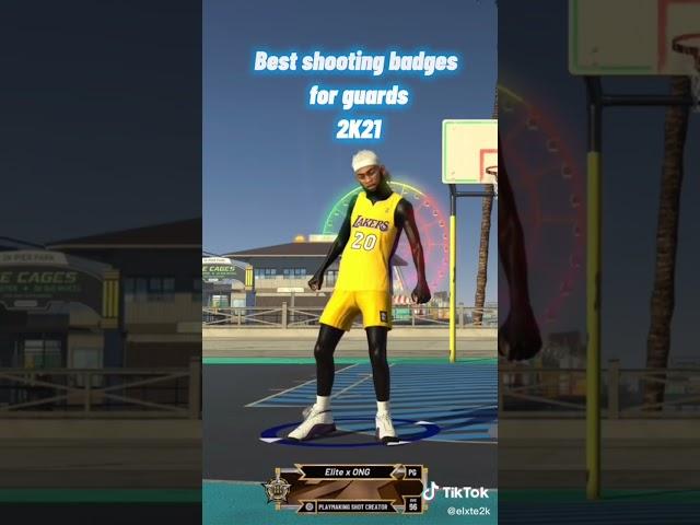 Best shooting badges for guards 2K21