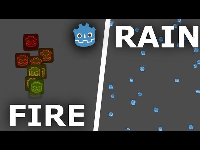 How to Use PARTICLE SYSTEMS in Godot