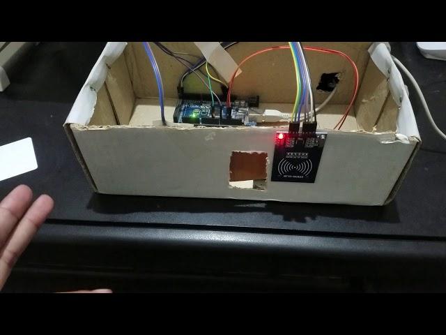 Rfid door lock using arduino | Pir sensor | RFID MFRC522