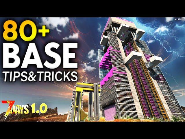 The ULTIMATE 80+ Beginner Horde Base Building Tips and Tricks – 7 Days to Die 1.0