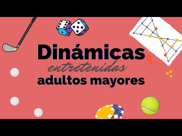 DINÁMICAS de exterior para ADULTOS MAYORES